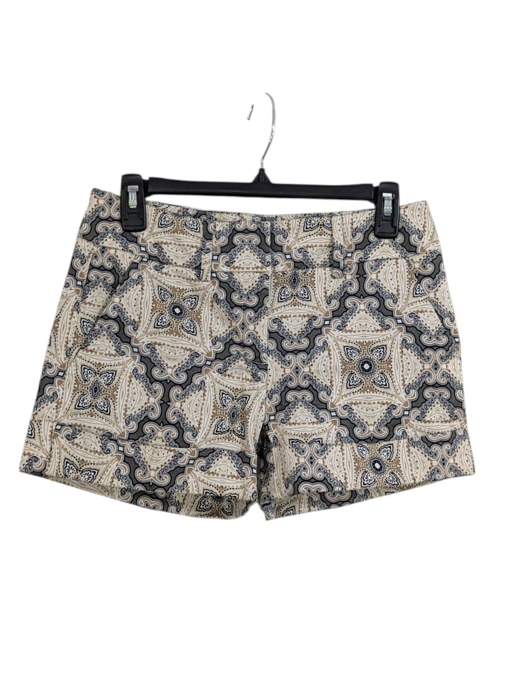 New York & Company Boho Geometric Print Shorts - Size 2 Womens